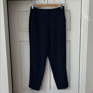 J. Crew Women's Navy Ankle Pants